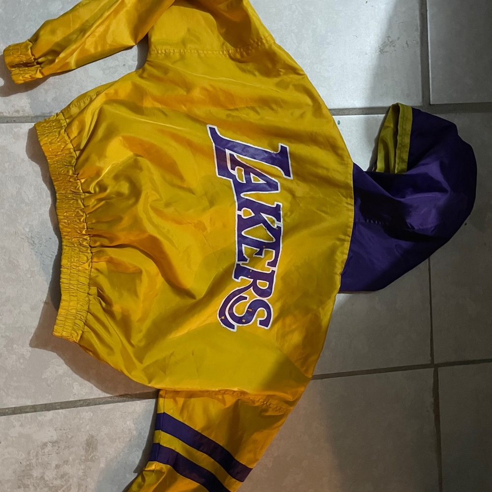 Ladies vintage Lakers jacket